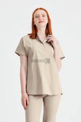 Beige - Unisex - Scrub Set Activity