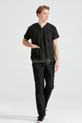 Black - Men - Scrub Set Classic Flex