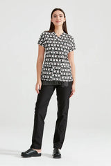Black Cats - Women - Blouse with Print