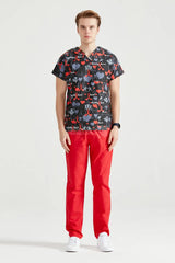 Cardio EKG - Men - Blouse Elastane with Print