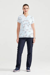 Hearth White - Women - Blouse with Print