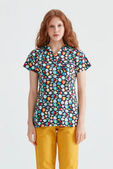 Hello Fish - Women - Blouse Elastane with Print