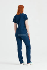 Indigo Blue - Women - Scrub Set Classic Flex