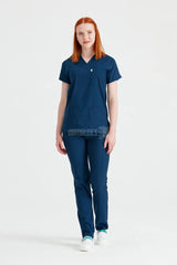 Indigo Blue - Women - Scrub Set Classic Flex
