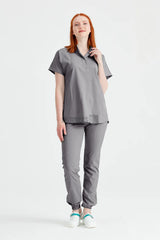 Light Grey - Unisex - Scrub Set Activity