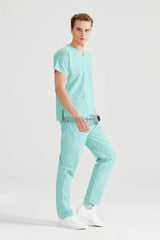 Mint Green - Men - Scrub Set Classic Flex