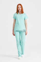 Mint Green - Women - Scrub Set Classic Flex