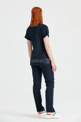 Navy Blue - Women - Scrub Set Classic Flex