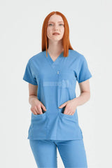 Parliament Blue - Women - Scrub Set Classic Flex