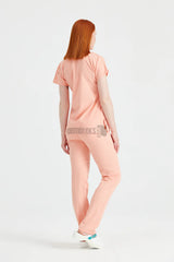 Peach - Women - Scrub Set Classic Flex