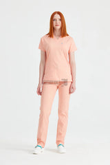 Peach - Women - Scrub Set Classic Flex