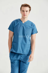 Petrol Blue - Men - Scrub Set Classic Flex