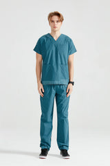 Petrol Green - Men - Scrub Set Classic Flex