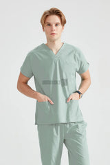 Pistaccio Green - Men - Scrub Set Classic Flex