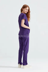 Purple - Women - Scrub Set Classic