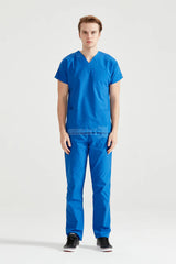 Royal Blue - Men - Scrub Set Classic Flex