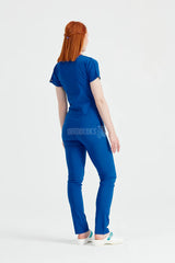 Royal Blue - Women - Scrub Set Classic Flex