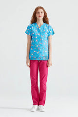 Teeth Blue - Women - Blouse with Print