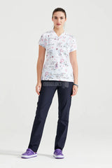Toothbrush Smile - Women - Blouse with Print