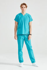 Turquoise Green - Men - Scrub Set Classic
