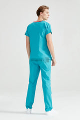 Turquoise Green - Men - Scrub Set Classic