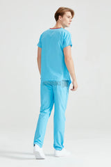 Turquoise - Men - Scrub Set Classic