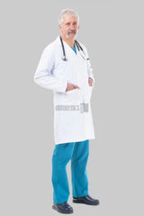 White Lab Coat - Men - Dr. Rever Long