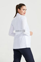 White Lab Coat - Women - Dr. Tunica Short