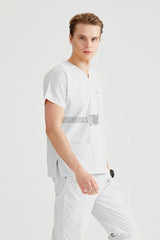 White - Men - Scrub Set Classic