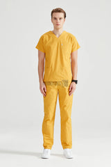 Yellow - Men - Scrub Set Classic