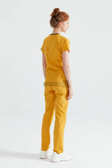 Yellow - Women - Scrub Set Classic