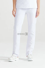 White - Women - Trousers Classic