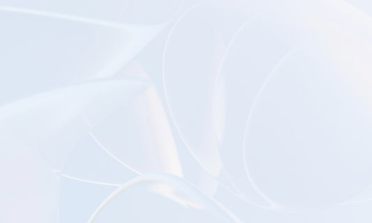 Abstract light blue curves with soft lighting