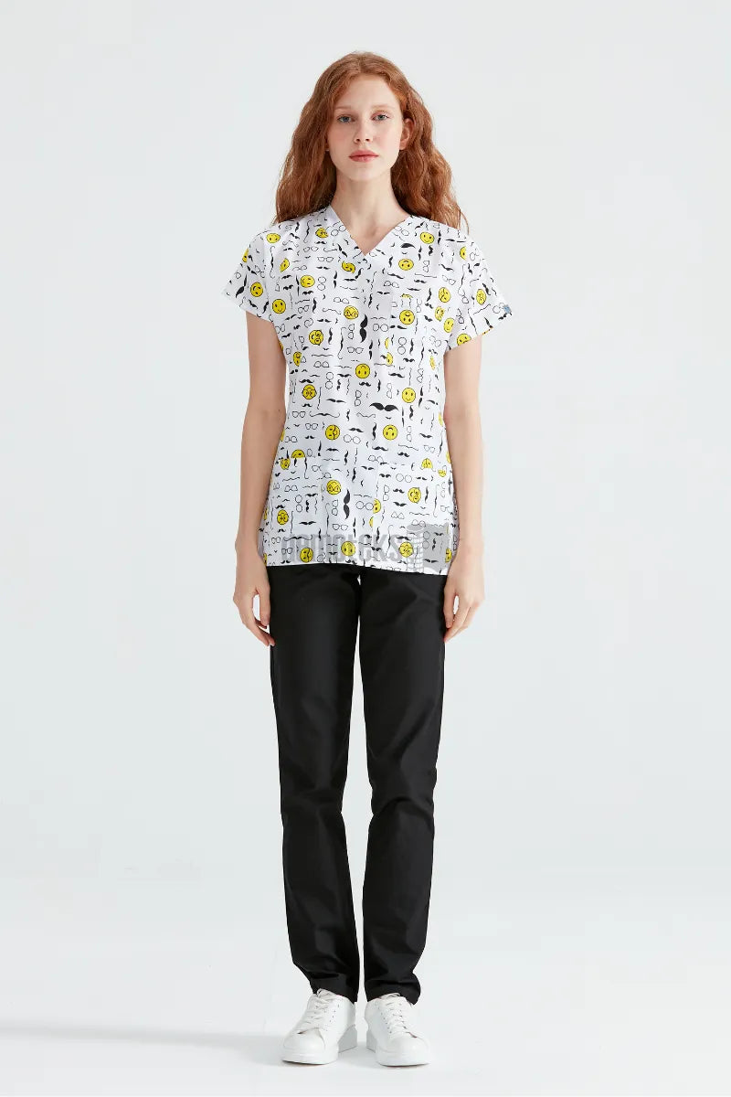 Moustache - Women - Blouse with Print