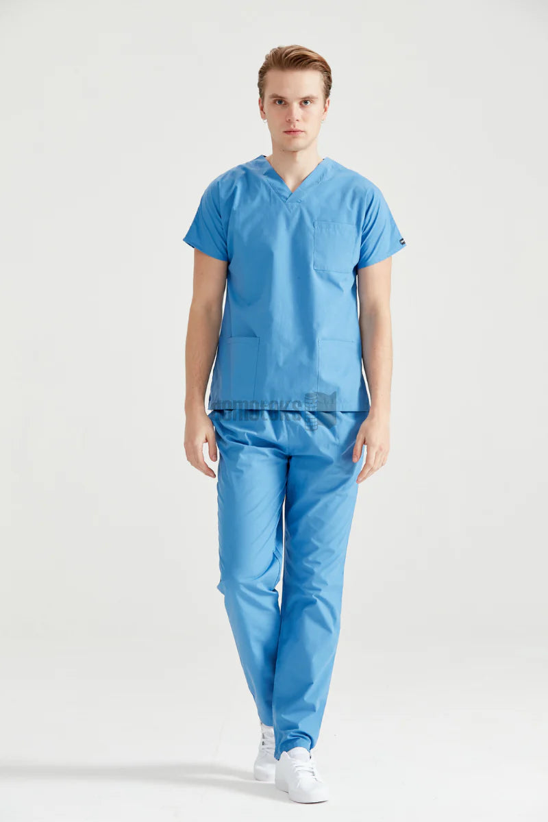 Parliament Blue - Men - Scrub Set Classic Flex