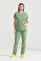 Pistaccio Green - Women - Trousers Classic